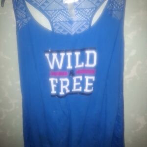 G-Star Blue 'Wild & Free' Women's Tank Top